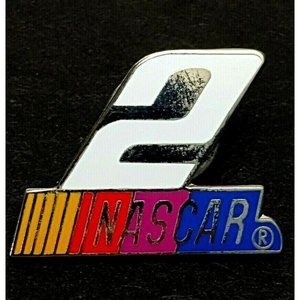 Vtg #2 Nascar Buckles of America racing Pin 22bg1
